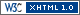 xhtml 1.0 valide